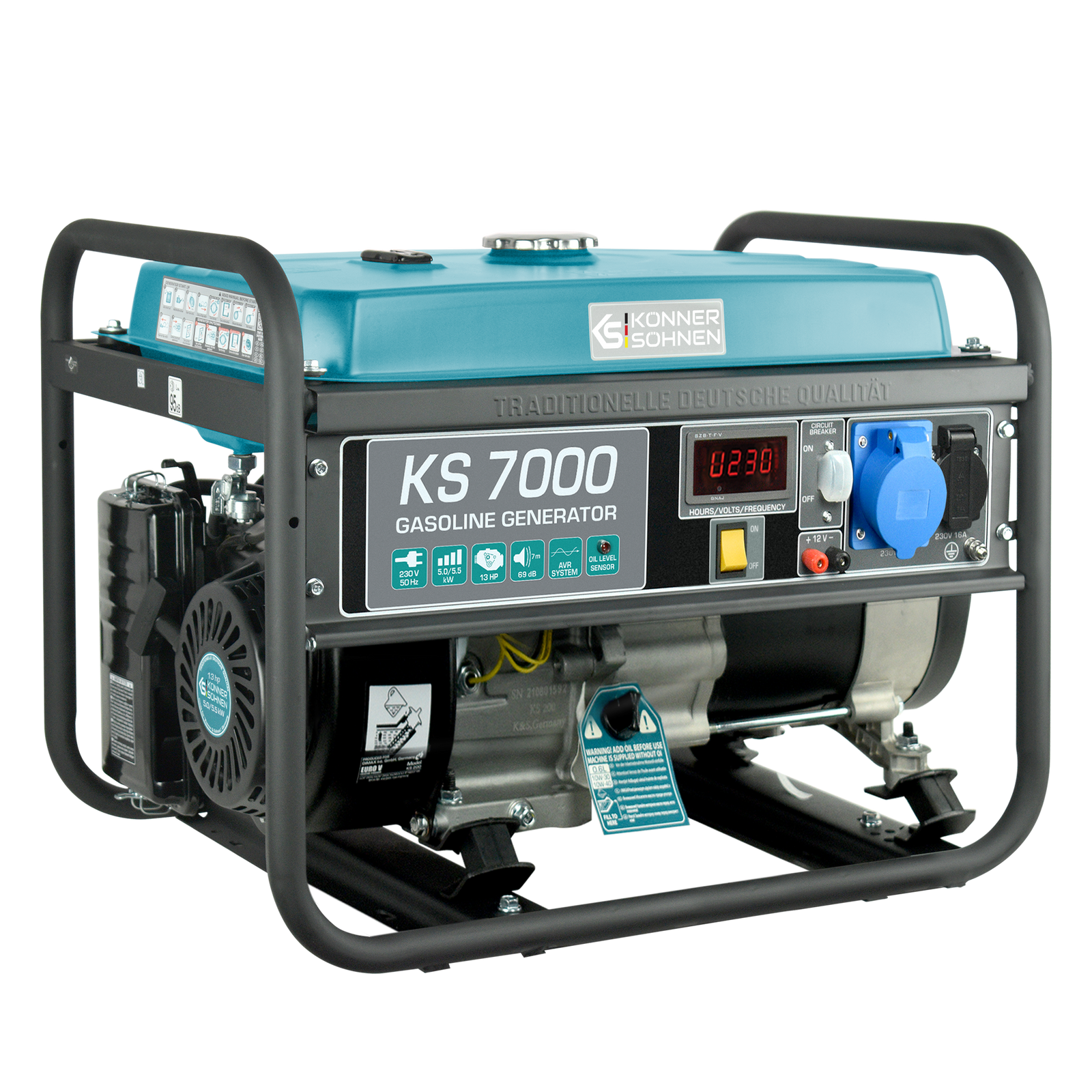 Gasoline generator "Könner & Söhnen" KS 7000