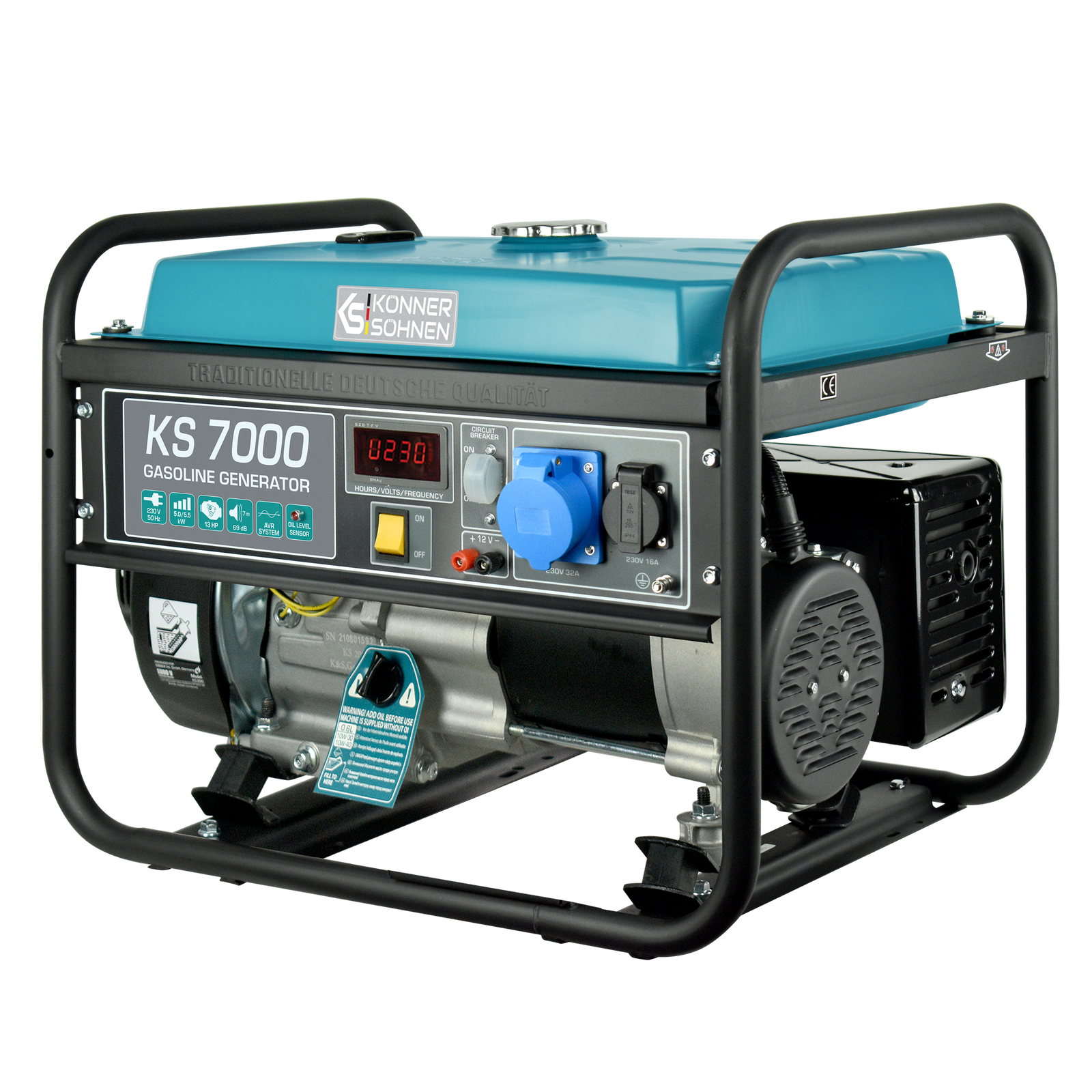 Gasoline generator "Könner & Söhnen" KS 7000