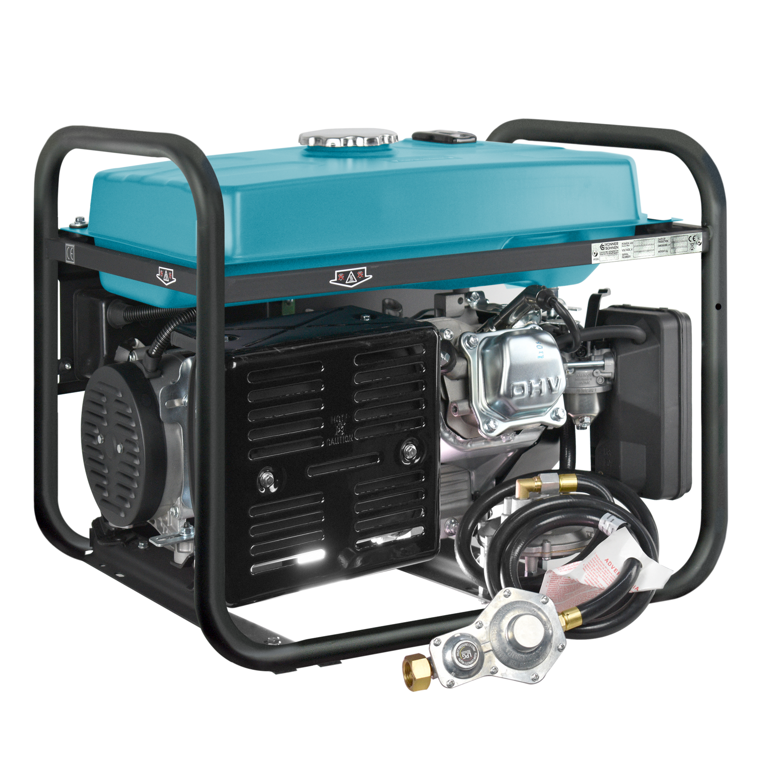 LPG/Gasoline Generator "Könner & Söhnen" KS 9000E G
