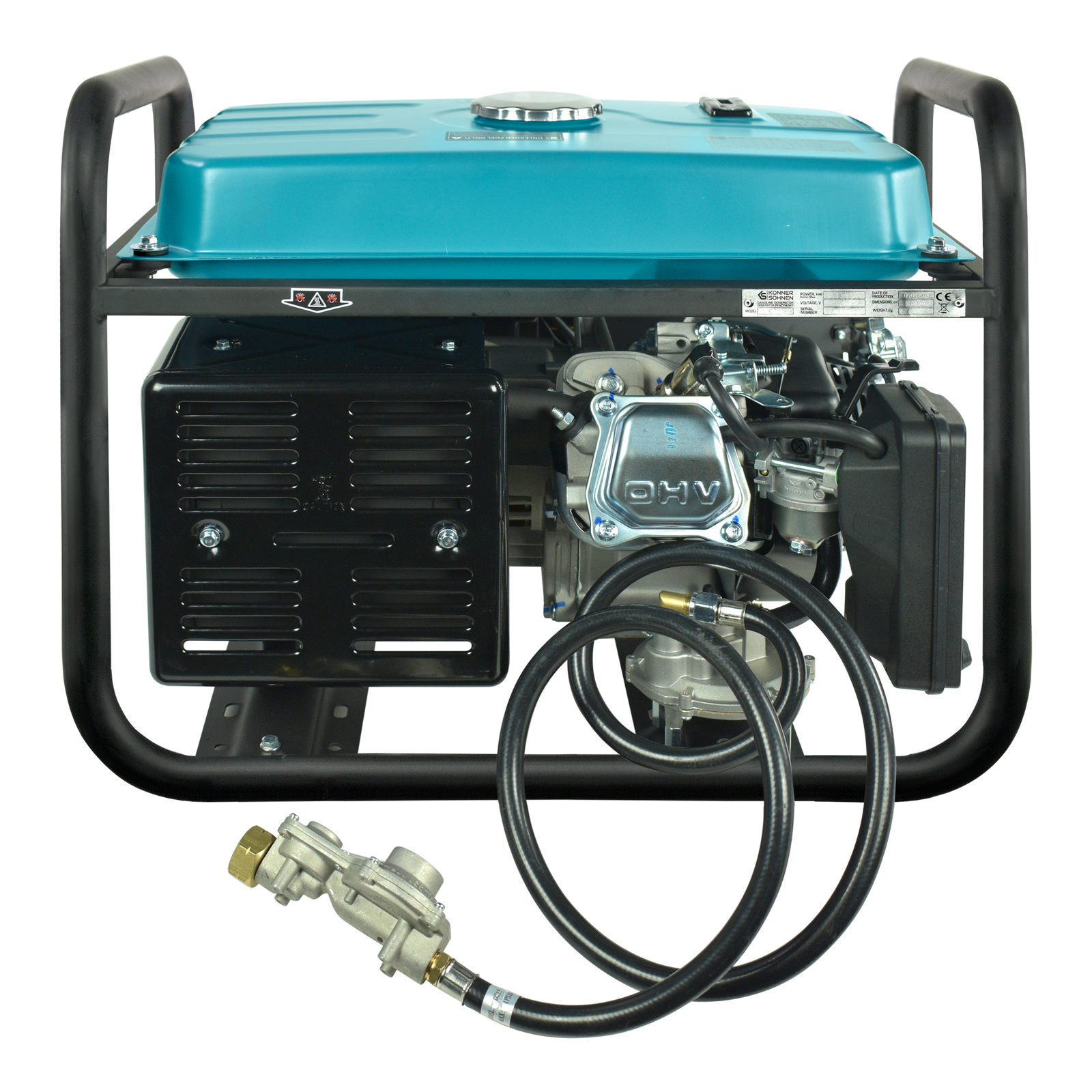 LPG/Gasoline Generator "Könner & Söhnen" KS 9000E G