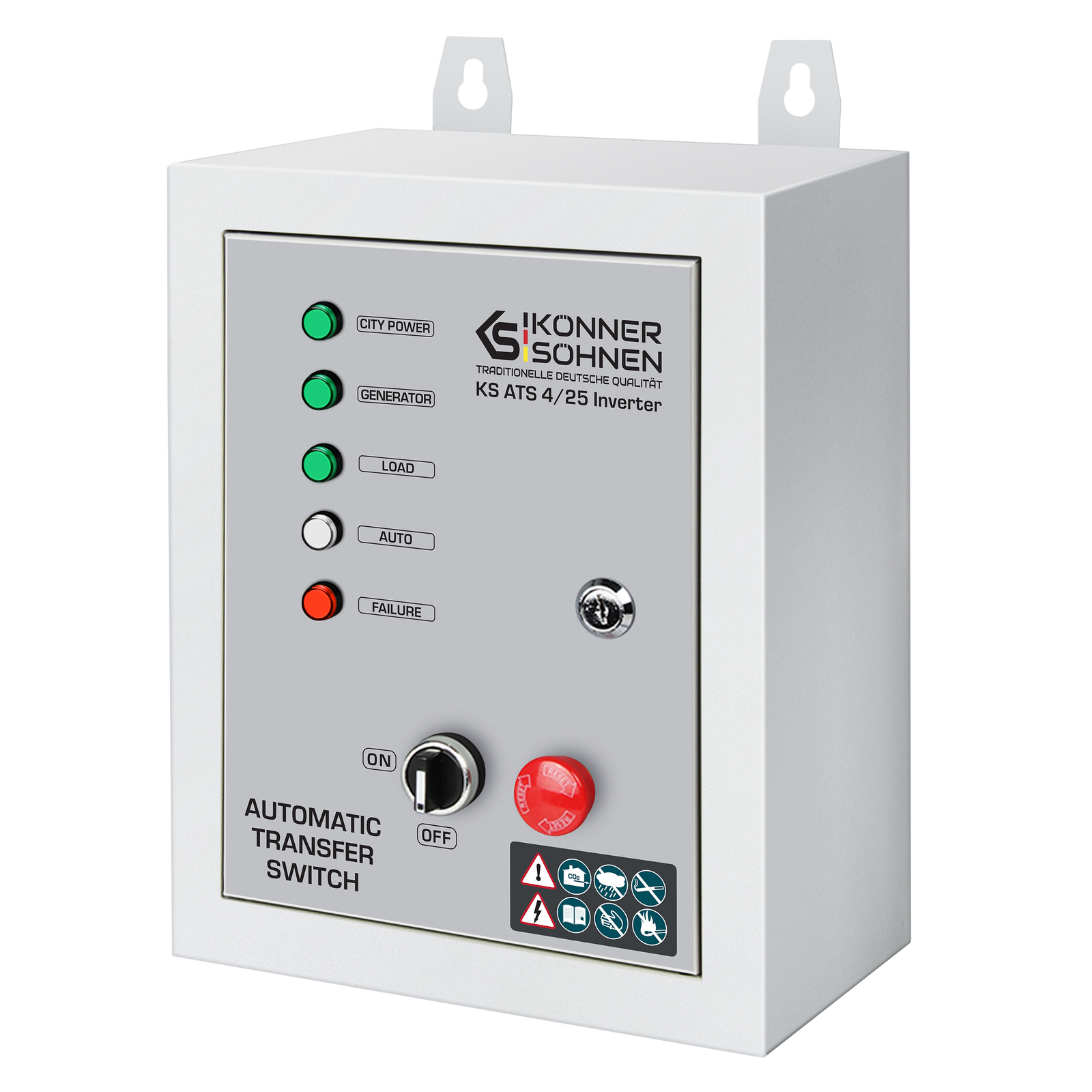 Блок автоматичного вводу резерву KS ATS 4/25 Inverter