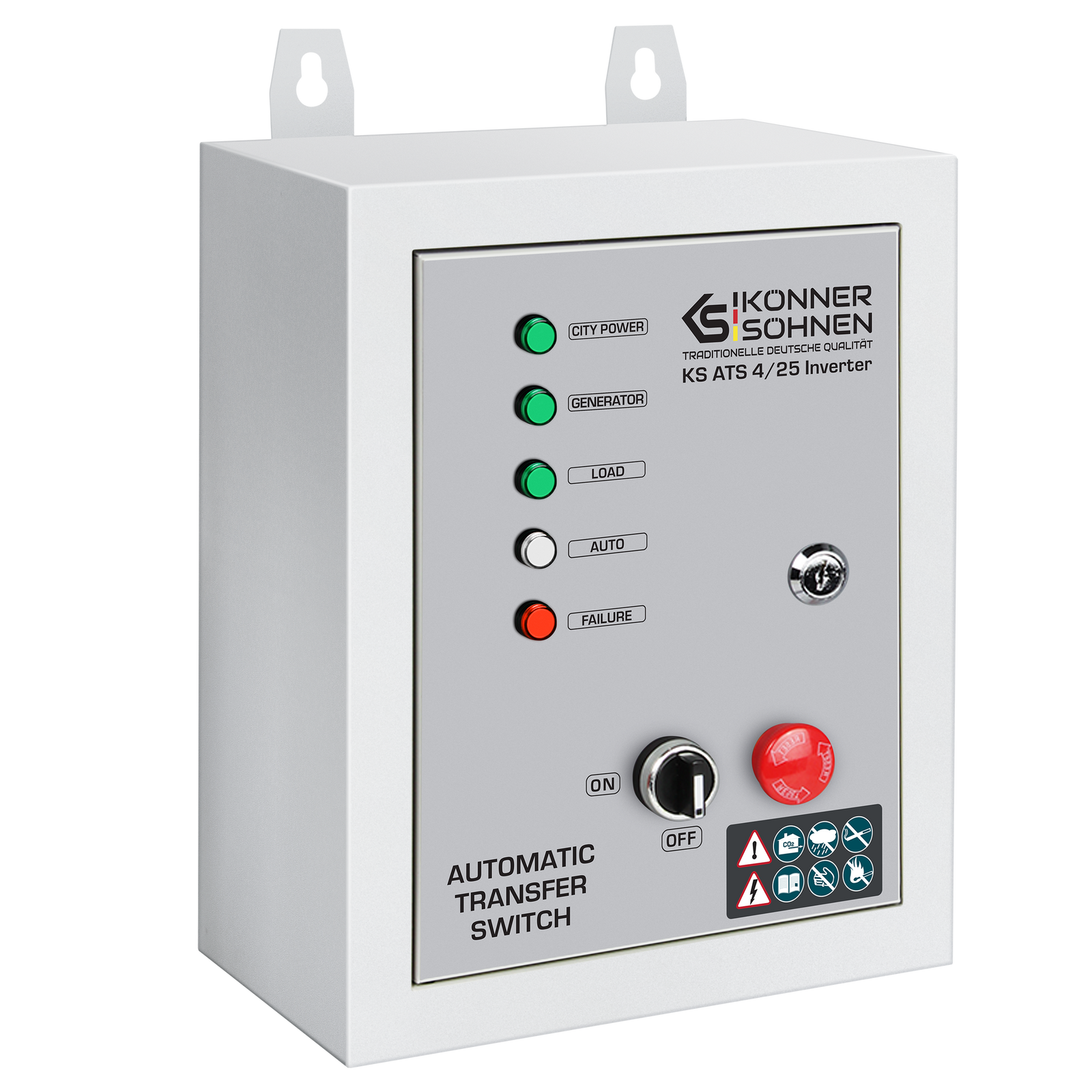 Блок автоматичного вводу резерву KS ATS 4/25 Inverter