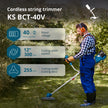 Cordless brush cutter & String trimmer KS BCT-40V thumbnail