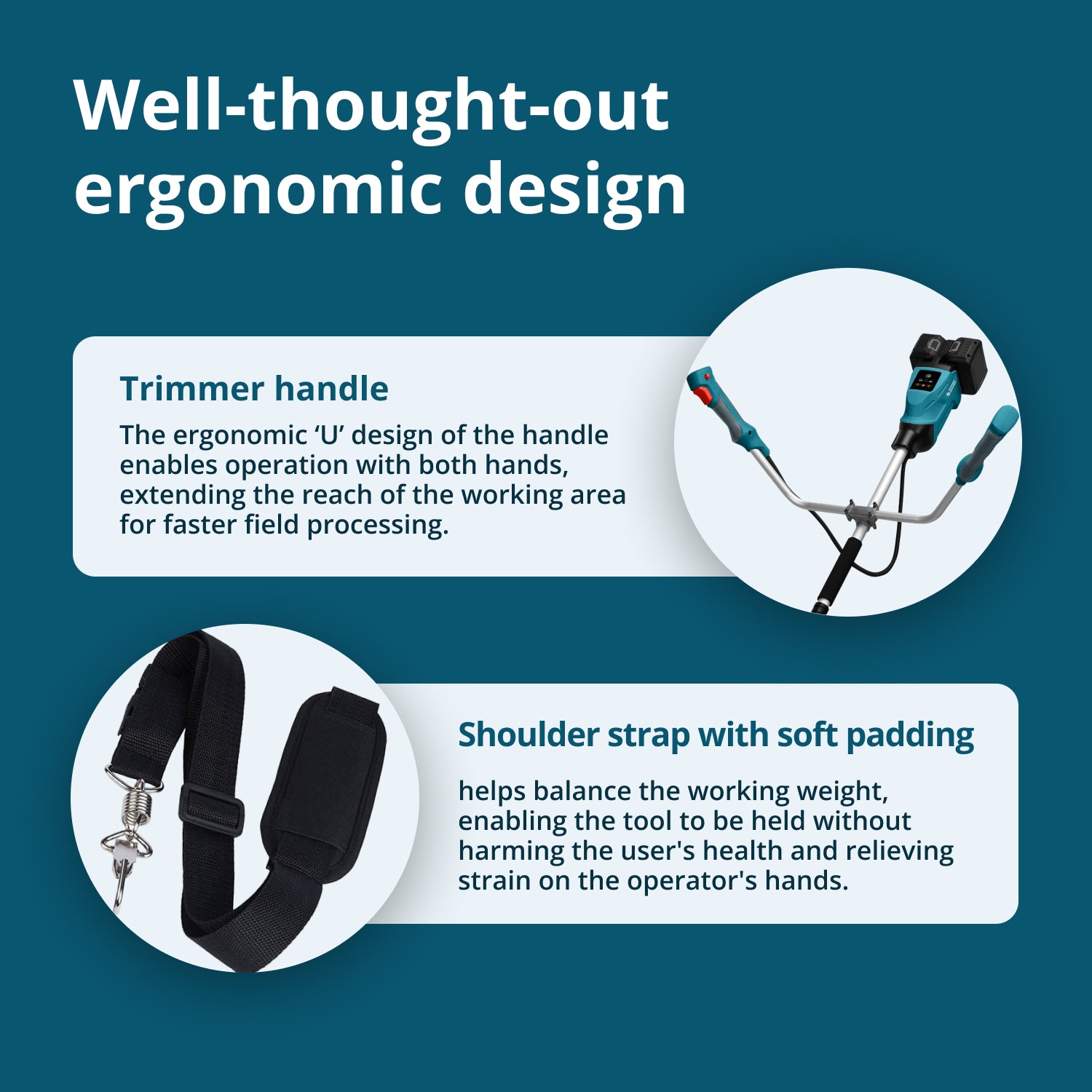 Cordless brush cutter & String trimmer KS BCT-40V