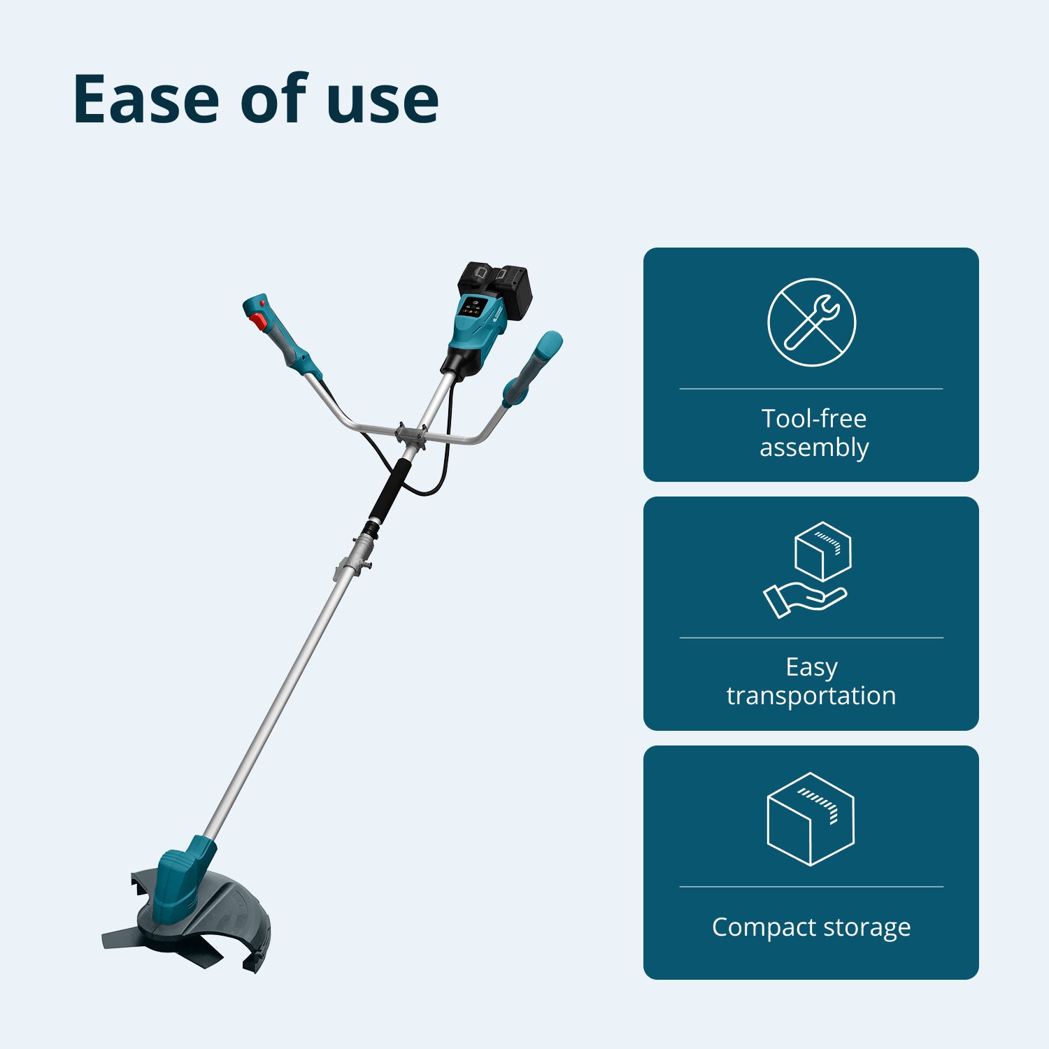 Cordless brush cutter & String trimmer KS BCT-40V